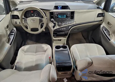 2014 Toyota Sienna Le from USA, damaged, VIN 5TDKK3DC4ES435049